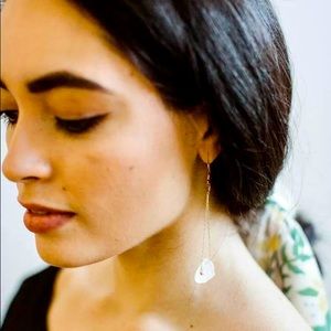 🚨SALE Sseko Quartz Chain Drop Earrings